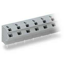 WAGO 254-359 Federkraftklemmblock Polzahl 9 Grau 40 St.