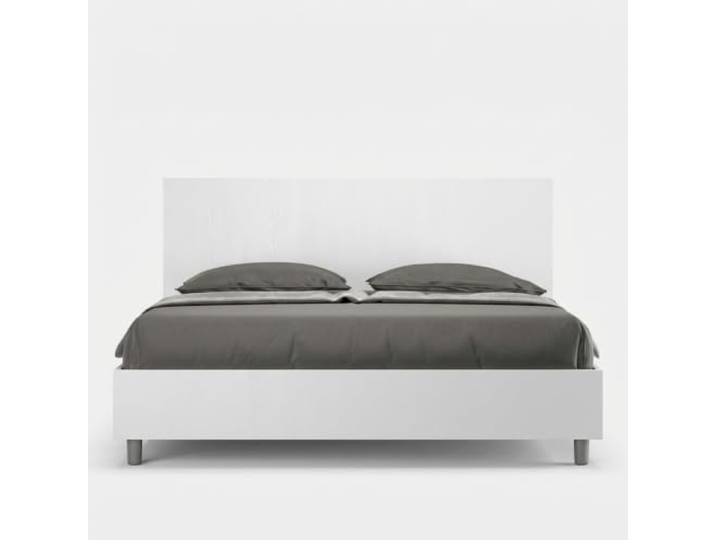 Produce Shop Doppelbett mit Stauraum 160x190cm weißes Holz Design New Egos