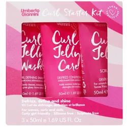 Umberto Giannini, Beauty Geschenkset, Curl Jelly Starter Kit (Haarpflege Set)