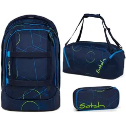 Satch Pack Schulrucksack-Set 3tlg