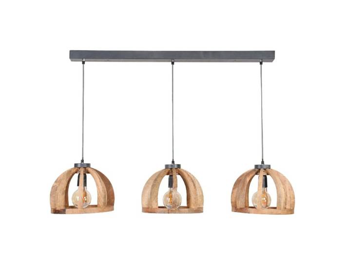 Liadomo Pendelleuchte Katmai, aus Mangoholz, Landhaus-Stil - 3 (