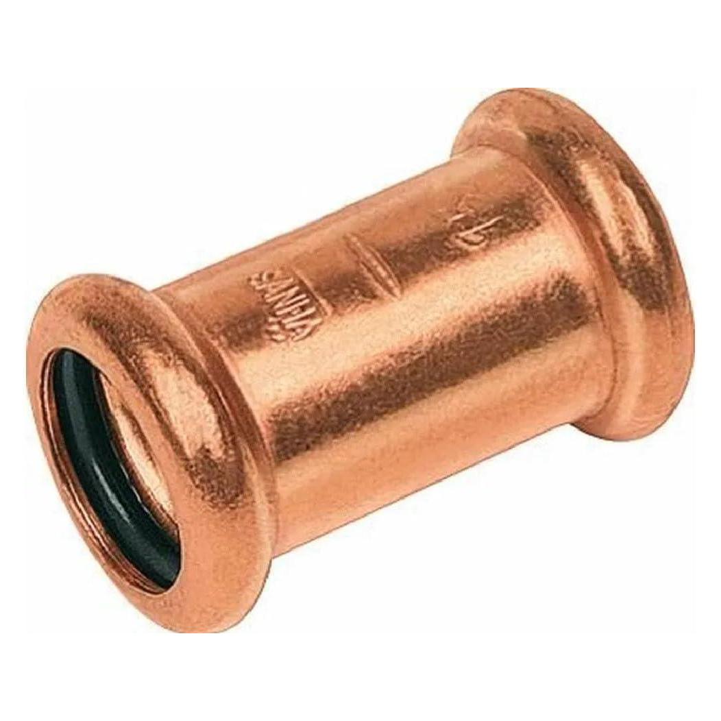 Sanha Press copper sleeve ZW x ZW 15mm (1627015) (Pressverbindung) (1627015)