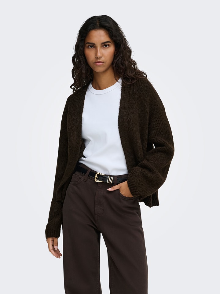 JDY Cardigan in Braun - L