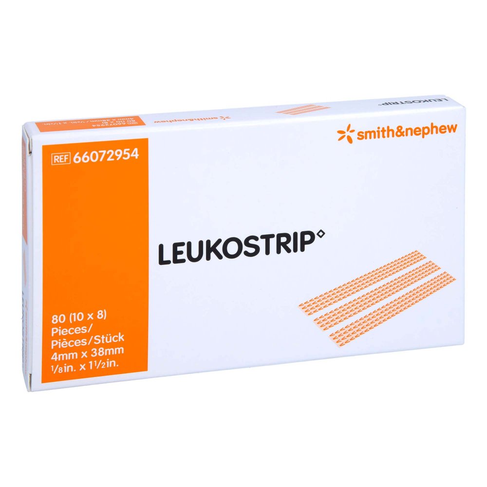 Smith & Nephew GmbH Leukostrip Wundnahtstreifen 4,0 x 38 mm 07610374