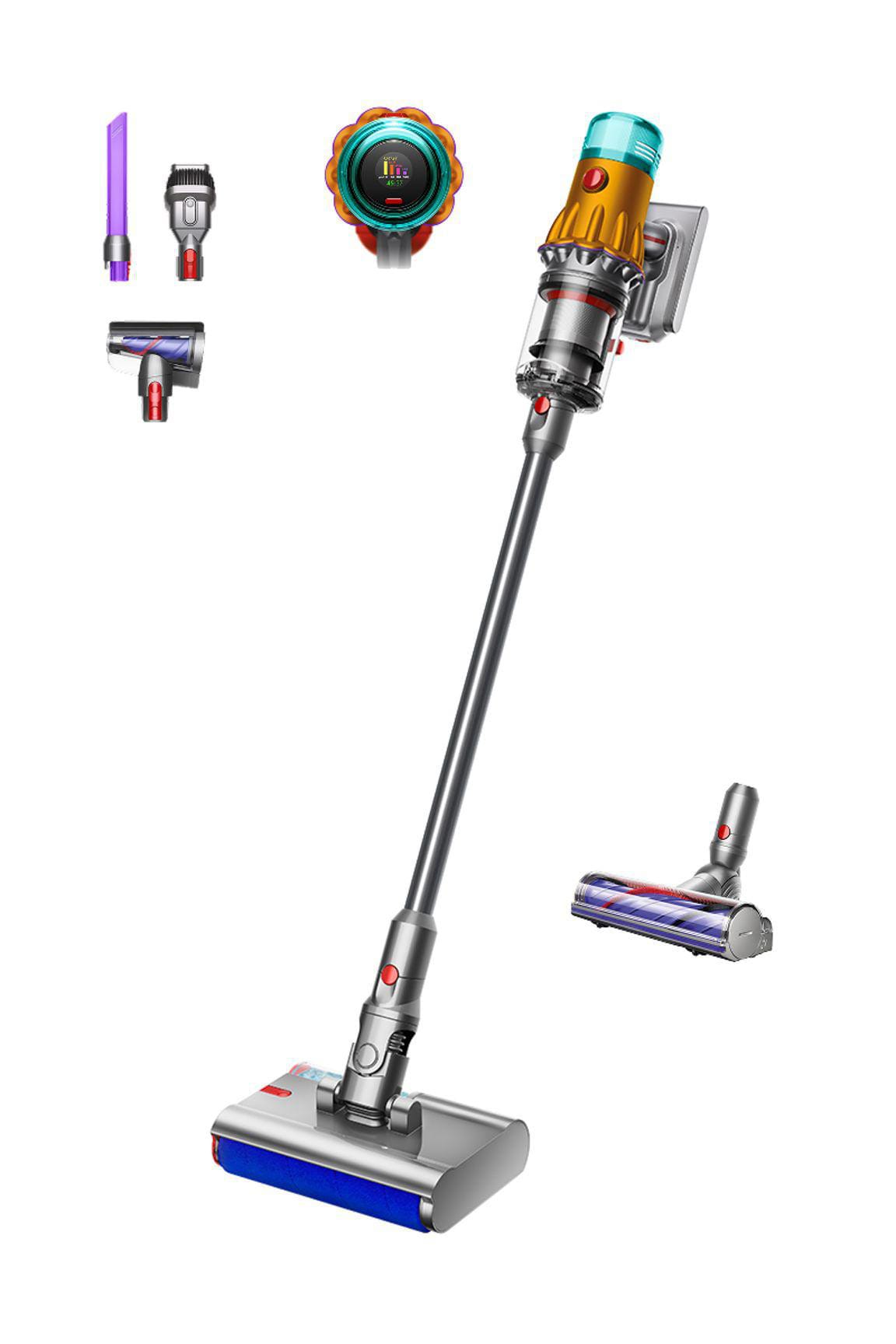 Dyson V12 Detect Slim Submarine Akkusauger gelb/glanz nickel 485350-01