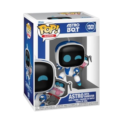Funko Pop! Games Astro Bot Astro met Barkster vinyl figuur