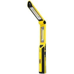 KEL, Arbeitsleuchte, Wiederaufladbare LED COB 3W+1W 2,6Ah Li-Ion Werkstatt-Taschenlampe (180 lm)