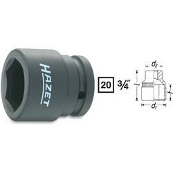 Hazet 1000S Kraft-Steckschlüsseleinsatz 3/4 (20 mm) 1000S-19