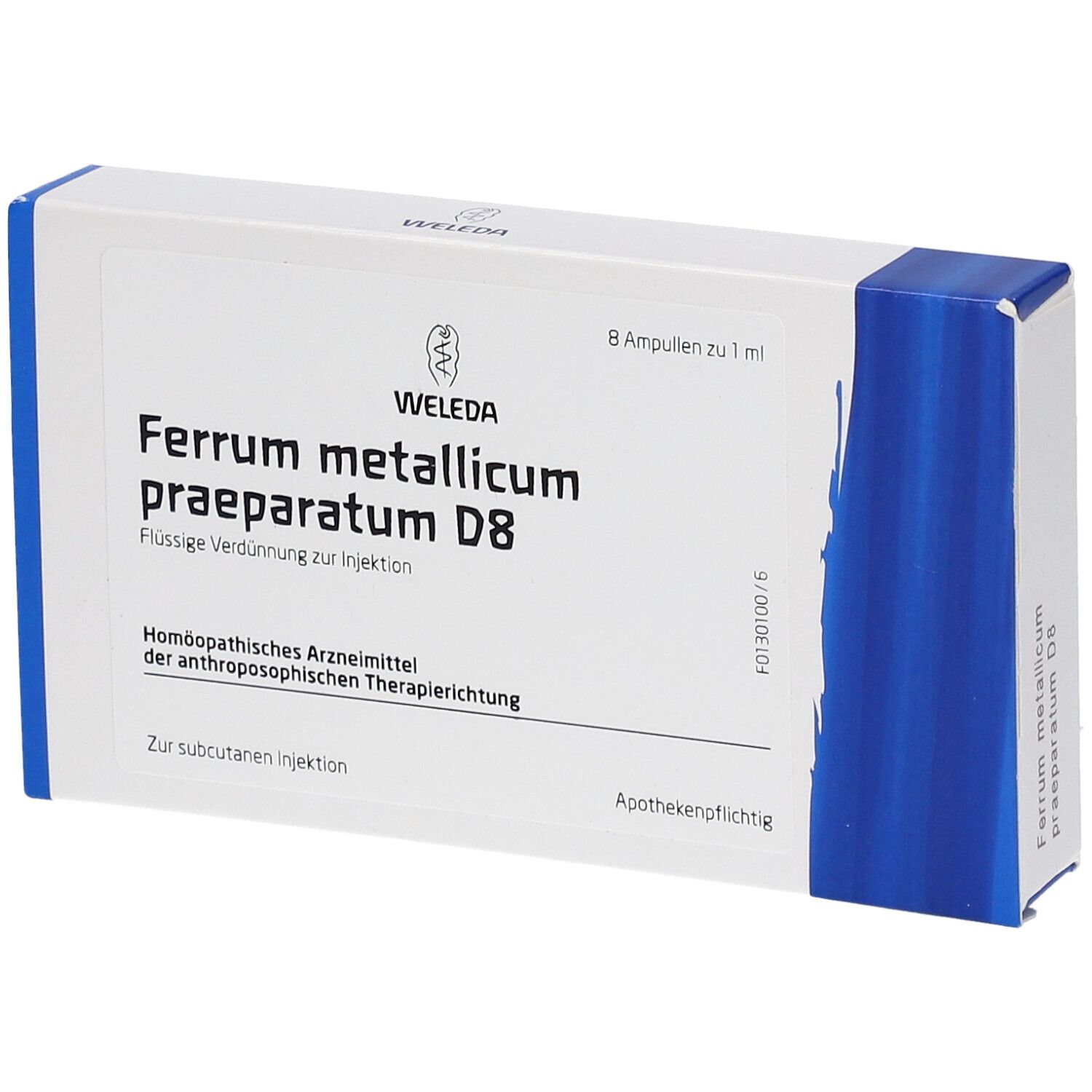 Ferrum Metallicum Praeparatum D 8 Ampullen 8x1 ml