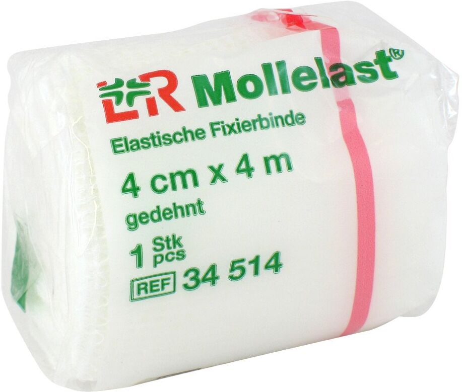 Mollelast Binden 4 cmx4 m weiss