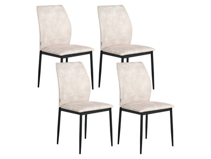 ESSZIMMERSTUHL 4er-Set Hellbeige Rocheport