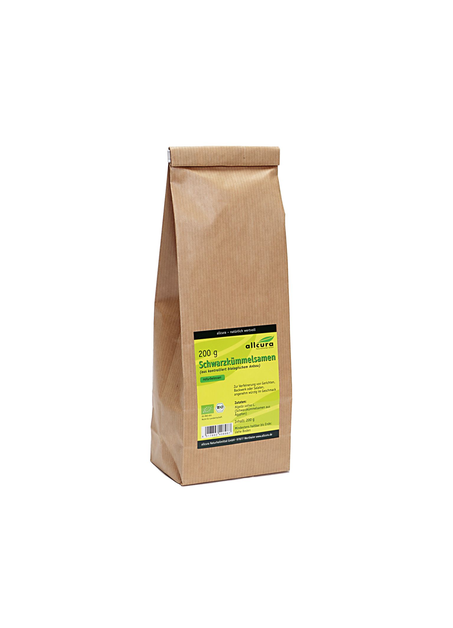Schwarzkuemmelsamen KBA Bio 200 g Samen