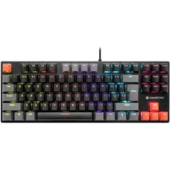 Tracer GAMEZONE Blade 87 Mechanische Tastatur (DE, Kabelgebunden), Tastatur, Rot, Grau, Schwarz