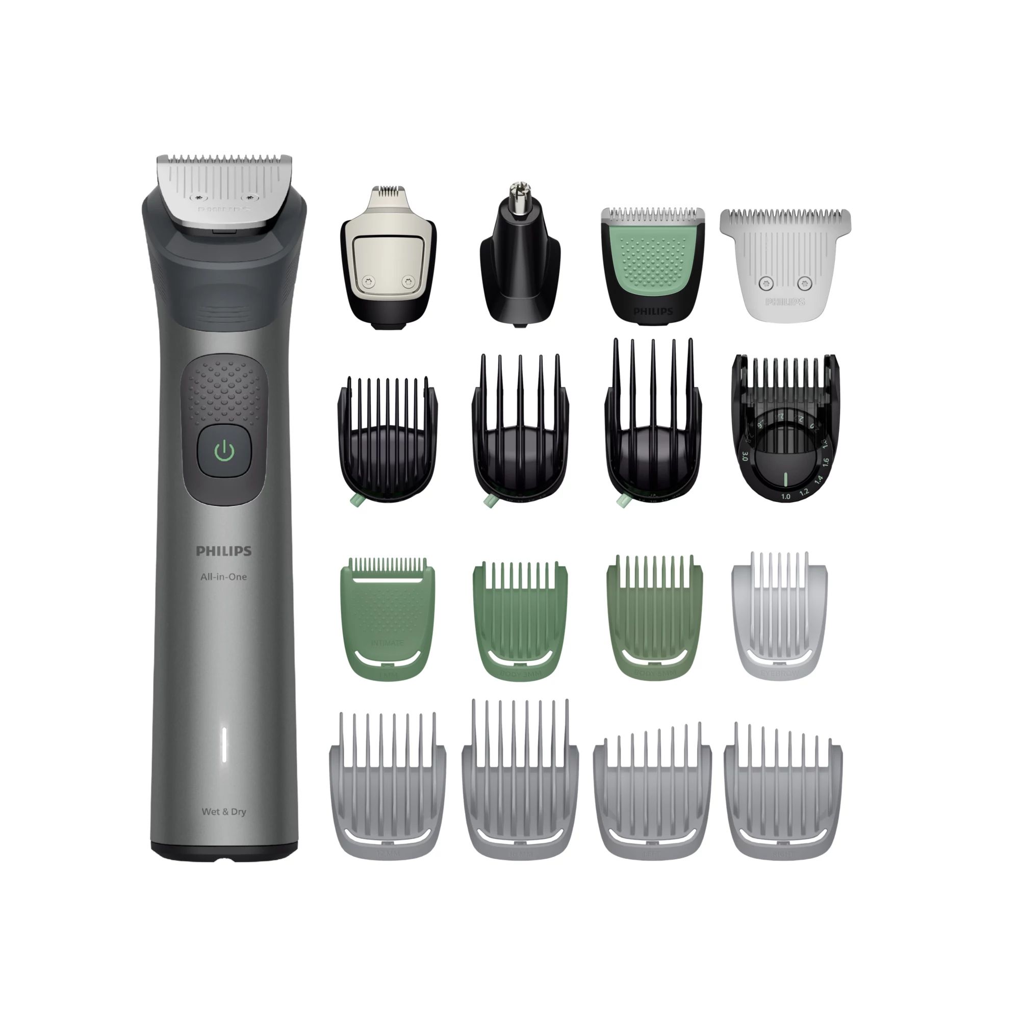 Philips MG7952/15 Series 7000 19-in-1-Trimmer Haarschneider Batterie (Grau)