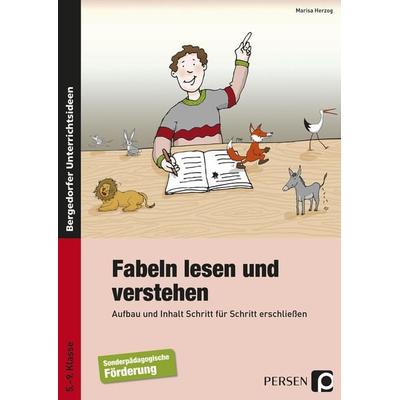 Fabeln lesen und verstehen, Taschenbuch von Marisa Herzog, Persen Verlag in der AAP Lehrerwelt GmbH, 978-3-8344-3326-8