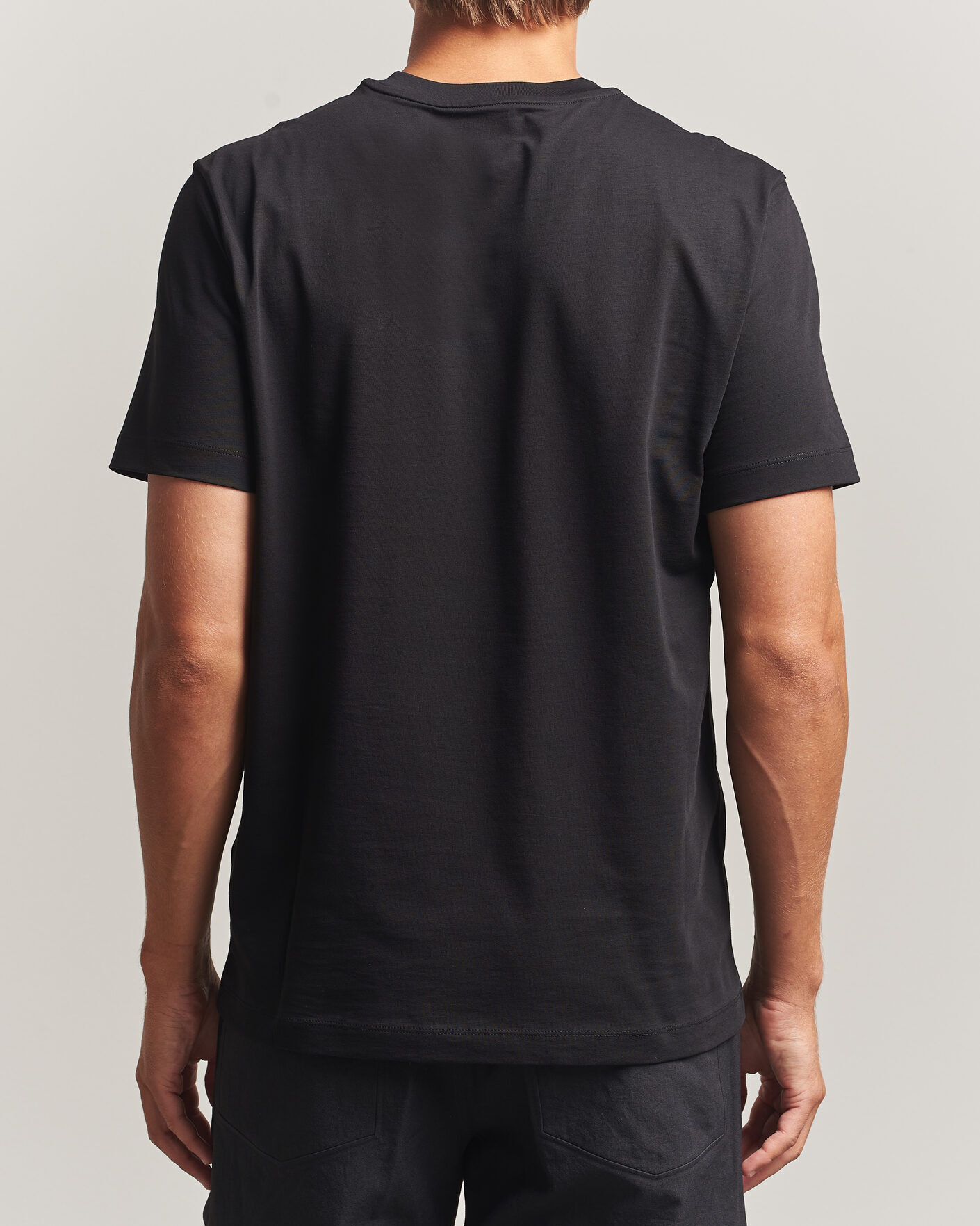Moncler 3-Pack Logo T-Shirts Black men M Sort