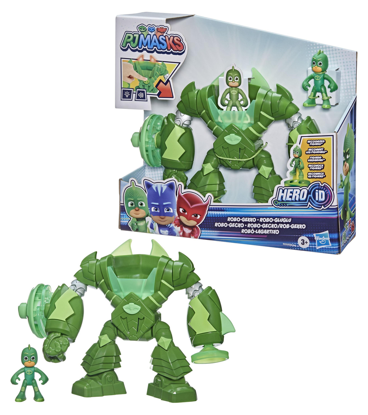 Hasbro PJ Masks Robo Gekko, groen