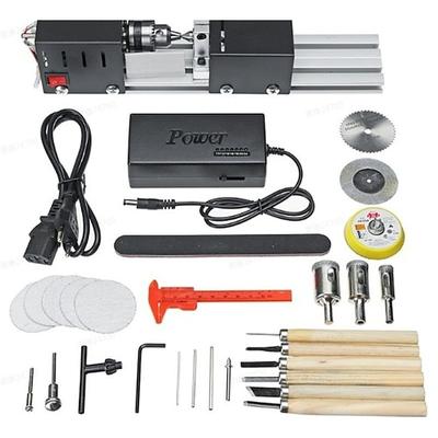 Mini-Holzdrehbank zur Schmuckherstellung – Drehwerkzeuge zum Selbermachen von Holz, Schleifen, Polieren und zur Herstellung von Schnüren, ideal für Bastelbegeisterte