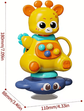 Inspire Picks Interactive Giraffe Suction Cup Toy Multifunctional Sensory Learning And Motor Skills Development Toy suction Cup Giraffe