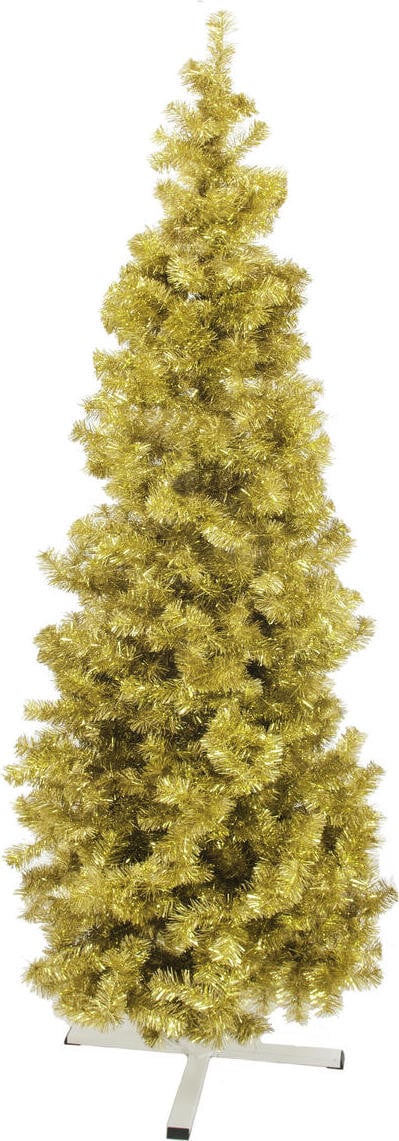 Europalms Kerstboom Futura, goudkleurig, 210 cm