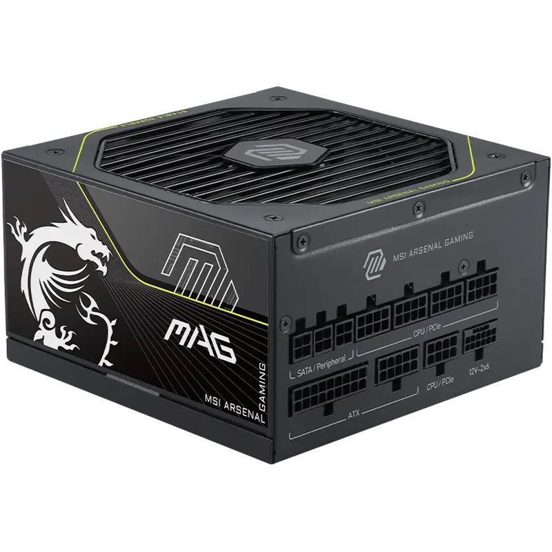 1200 Watt MSI MAG A1200PLS PCIE5 Modular 80+ Platinum
