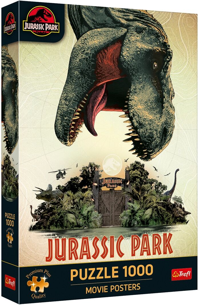 Trefl Puzzle 1000 piezas Jurassic Park .