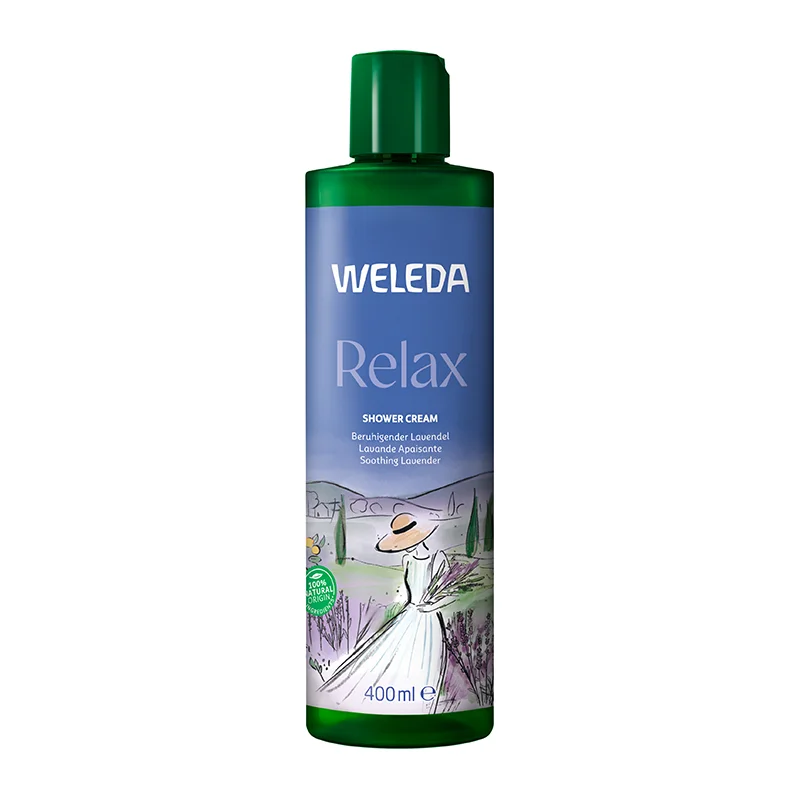 Weleda Relax Shower Cream Lavendel, 400ml 005753X9