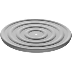 Silikondeckel CUCINA (DH 28x1 cm) - grau - DH 28x1 cm
