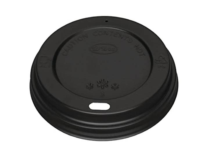 Fiesta HW12HL039 Deckel für heiße Tassen, 12/16 Unzen, Schwarz (1000 Stück)