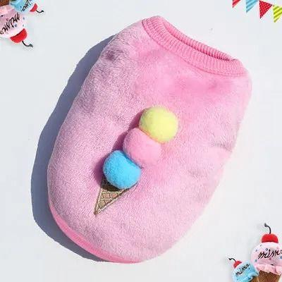 Uplifted Finds Winter Warm Fleece Pet Vest Coat And Cute Transformation Outfit 5 xs