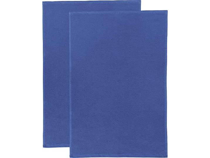Erwin Müller Reinigungstuch, Putztuch, Multifunktionstuch 2er-Pack blau Größe 50x70 cm - saugstark, zum Putzen oder Staubwischen, robust und langlebig, mit Frottierseite