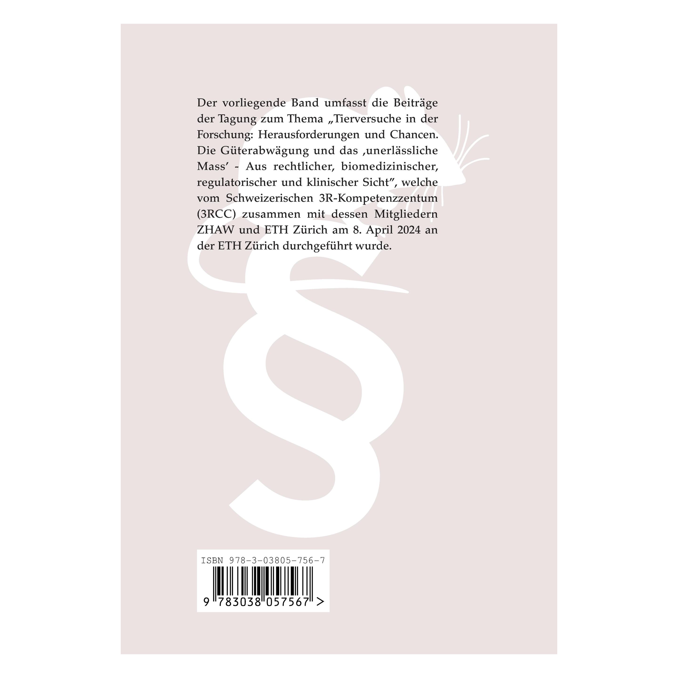 Buch & Netz Tierversuche in der Forschung: Herausforderungen und Chancen (Deutsch, Englisch, Hardcover, Christian Baumann, Eva Rached, Goran Seferovic, Janos Vörös, Martin E. Schwab) (53636658)
