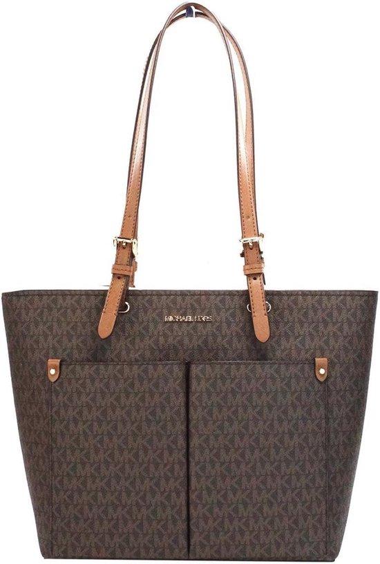 Damen Tote Tasche Medium mit Doppel Tasche - Zeitlose Leder-Typ