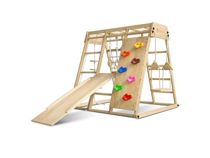 KLETTERGERÜST MAXI für Kinder mit Rutsche