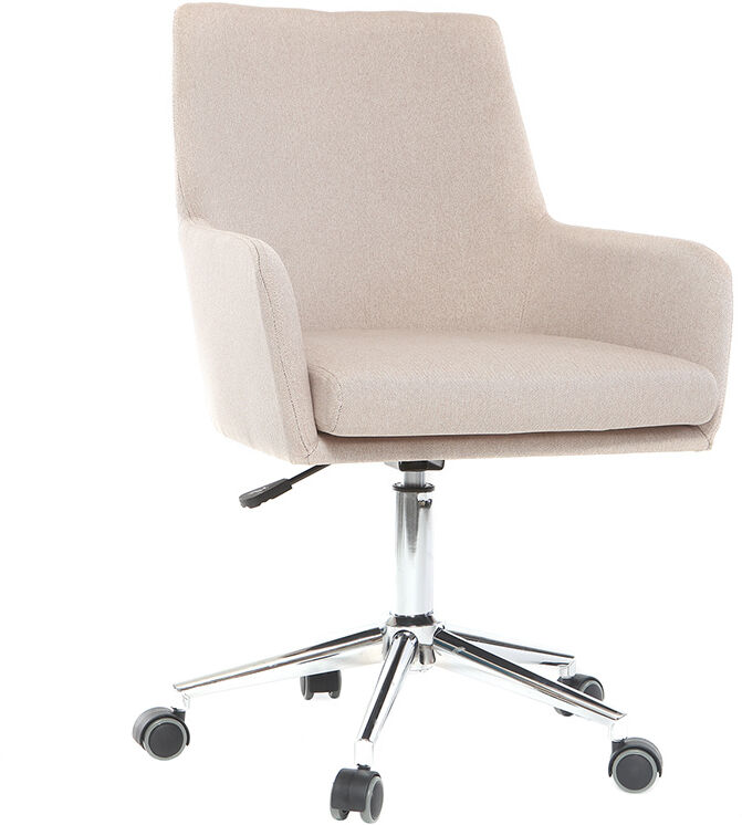 Miliboo Design Bürosessel Stoff Natur SHANA