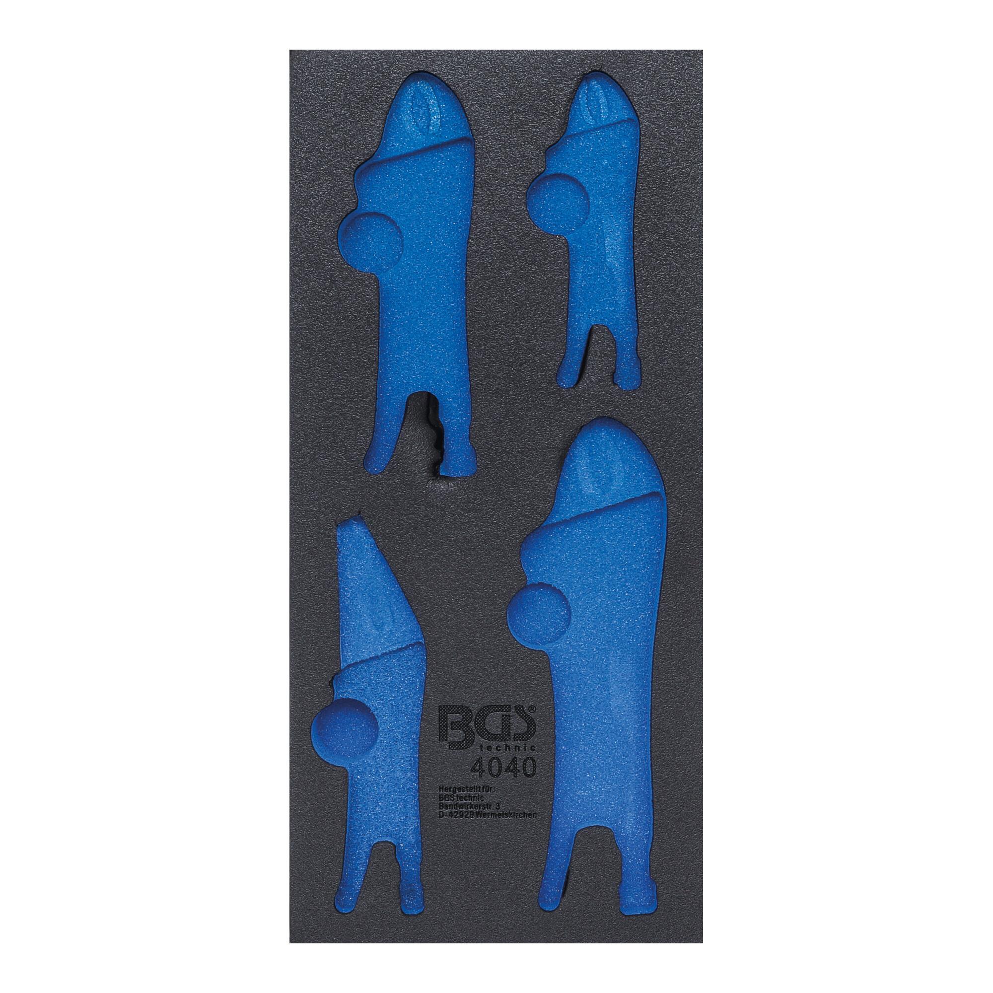 BGS Werkstattwageneinlage 1/3 4040-1, leer, für Art. 4040 ; BGS technic)