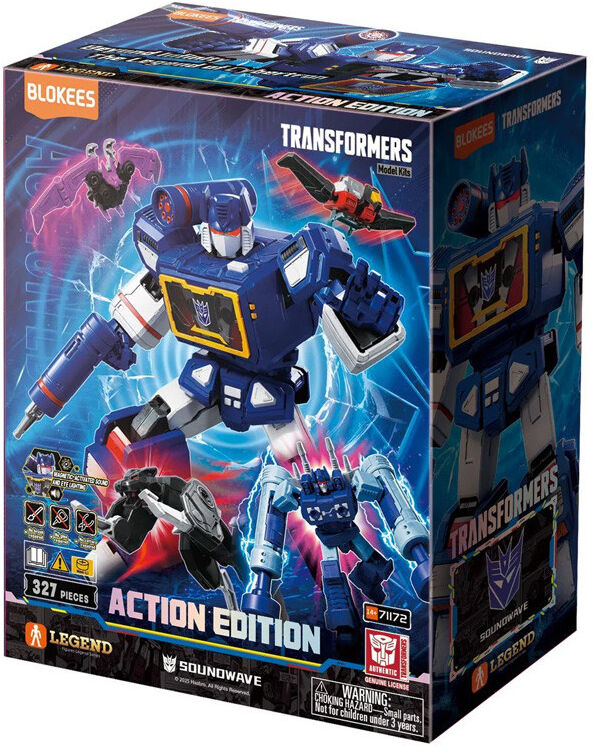 Blokees Transformers Action Edition 03 : Soundwave