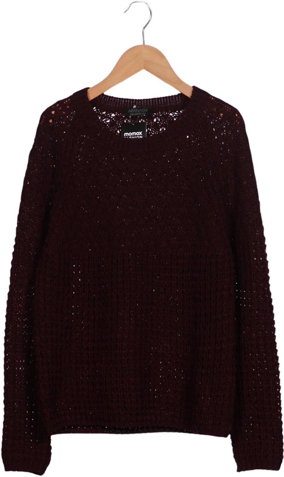 Apanage Damen Pullover, Bordeaux, Gr. M, Synthetik / Wolle - Second Hand