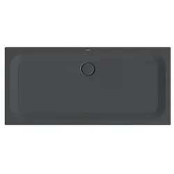 Bette BetteUltra Duschwanne 5953-400AE 160x75x3,5cm, Antirutsch/Pro, raven