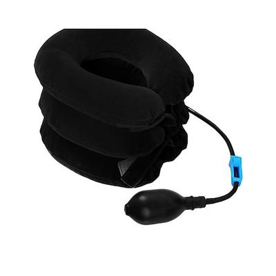 Hals-Nacken-Traktionsgerät zur Linderung von Nackenschmerzen, verstellbare aufblasbare Nackendehner-Nackenstütze, Nacken-Traktionskissen zur Nackendekompression und Linderung von Nackenverspannungen