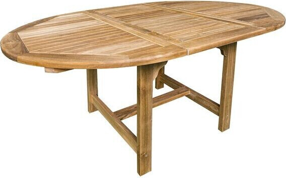 LC Garden Riva Kampen Tisch Teak Ausziehbar 120/170x75 cm