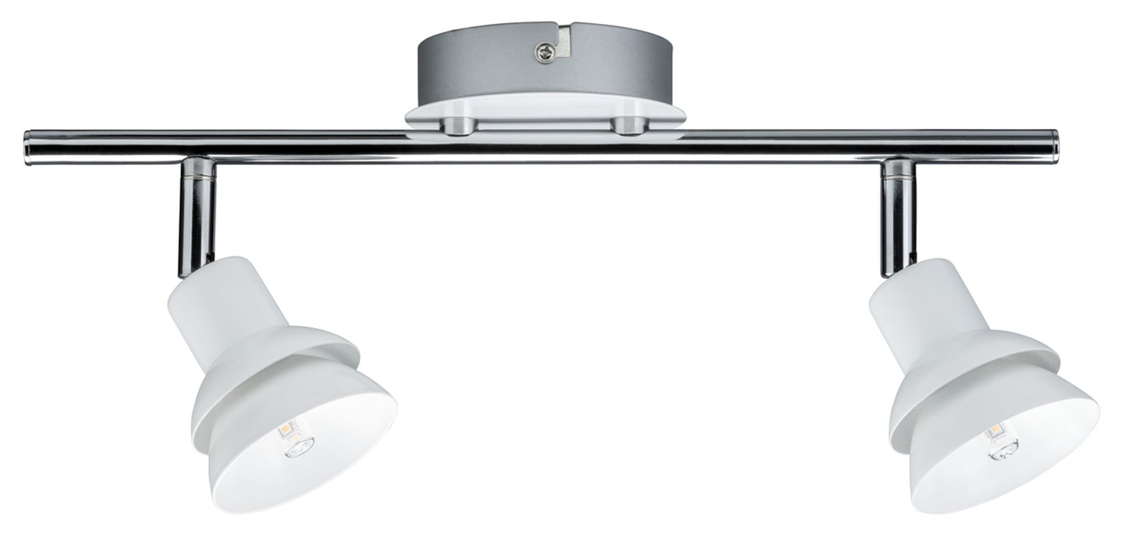 Paulmann Spotlight Double LED Wandlamp, 2x2,2W G9, Wit/Chroom