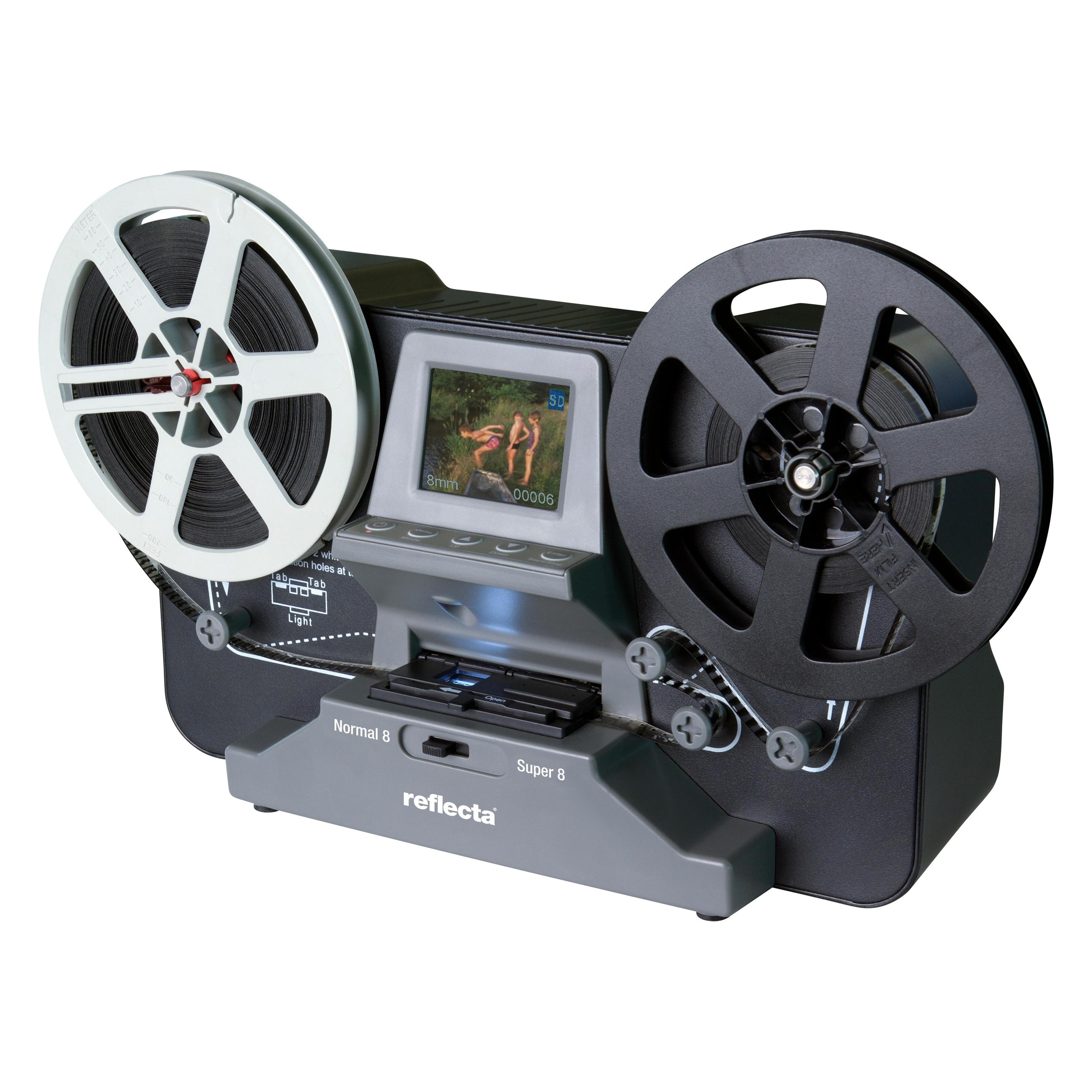 Reflecta Film Scanner Super 8 - Normal 8 (SD Karte, USB) (66040)