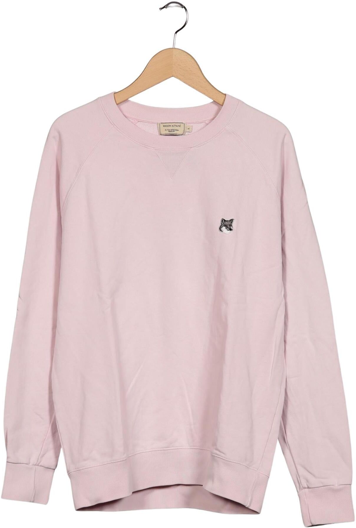 Maison Kitsune Damen Sweater, Pink, Gr. L, Baumwolle - Second Hand
