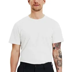 Bread and Boxers Pima Cotton Crew Neck ganz Weiß Ökologische Baumwolle Small Herren