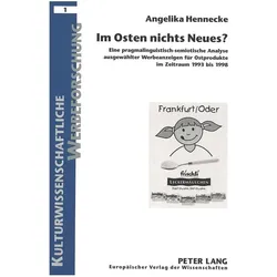 Im Osten nichts Neues?, Fachbücher von Angelika Hennecke