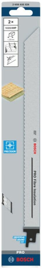 Bosch Säbelsägeblatt S 1213 AWP, Precision for FiberInsulation (2608635528)