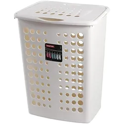 Curver, Wäschekorb, Wäschekorb VICTOR 40L Creme (40 l)