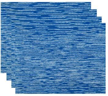 E by Design 18x14-inch Marled Knit Geometric Print Placemat (Set of 4)
