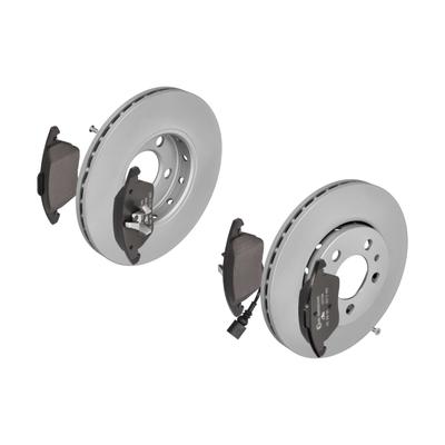 ATE Bremsensatz, Scheibenbremse 1420-21660 Vorderachse belüftet 256mm 22mm für SEAT VAG Skoda